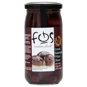 Fos Kalamata Pitted Olives 190G
