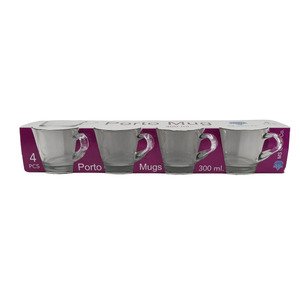 Diamond Porto Mug 300Ml 4Pcs