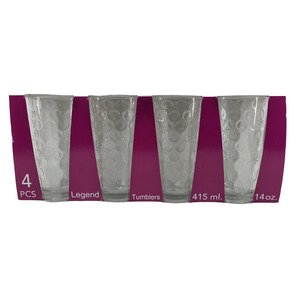 Diamond Legend Tumblers 4Pcs 415Ml
