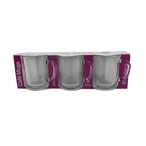 Diamond Cafe Mugs 245Ml 3Pcs
