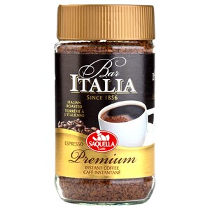 Saquella Caffè Instant Coffee Bar Italia Premium 100G