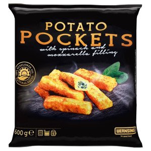 Wernsing Potato Spinach & Mozzarella 600G