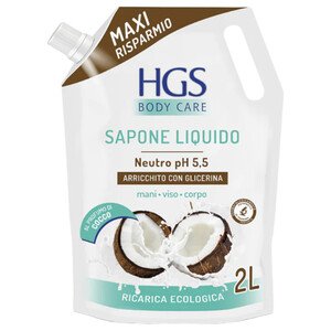Hgs Liquid Handwash Coconut 2L