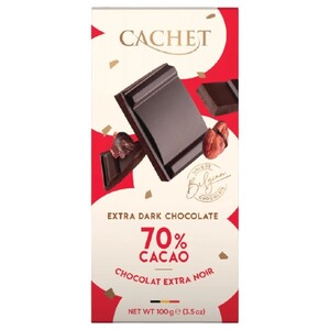 Cachet Extra Dark Chocolate 70% 100G