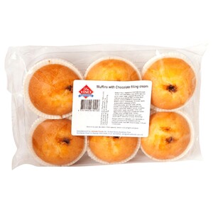 Da Vinci Muffins Chocolate 6 Pieces
