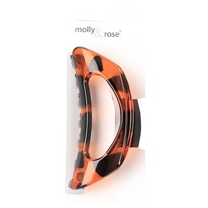 Molly & Rose Jaw Clip Brown