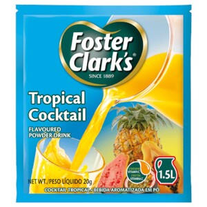 Foster Clark's Powder Drink Tropical Cocktail 20G
