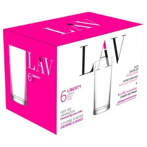 Lav Liberty Long Drink Glass