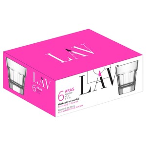 Lav Whisky Glasses 6 Pieces