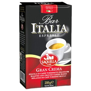 Saquella Caffè Bar Italia Gran Crema 250G