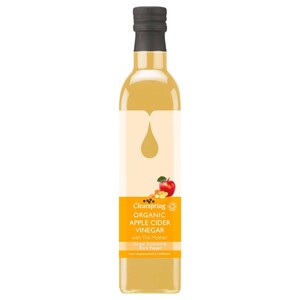 Clearspring Apple Cider Vinegar With Ginger Turmeric Pepper Organic 500Ml