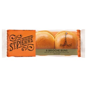 St.Pierre 6 Burger Buns
