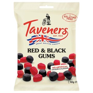 Taveners Red & Black Gums 165G