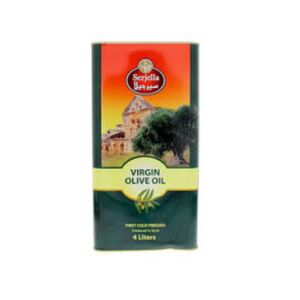 Serjella Virgin Olive Oil Tin Syria 4 L