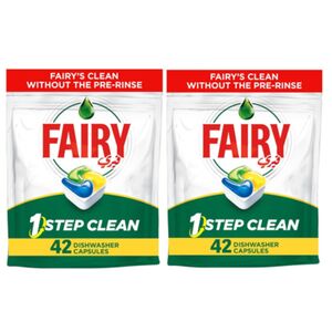 Fairy Dishwasher Tab Aio Lemon 42 Tabs X 2 Pcs Offer