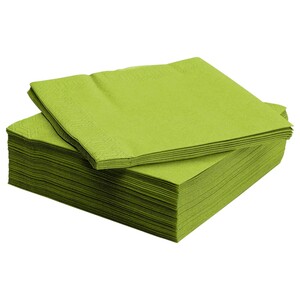 Ikea Green Napkins 3Ply 50 Pieces