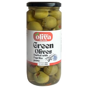 Interoliva Green Stuffed Olives 300G