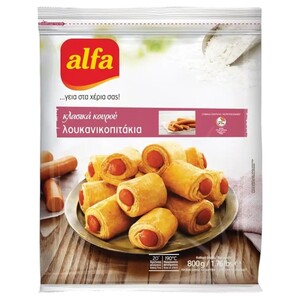 Alfa Pastry Mini Sausage Rolls 800G