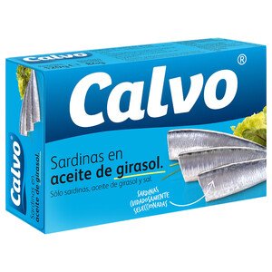 Calvo Sardines In Vegetable Oil 120G