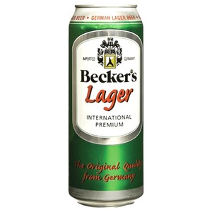 Becker's Lager Can 50Cl
