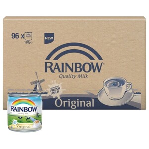 Rainbow Evaporated Milk Original 170G X96