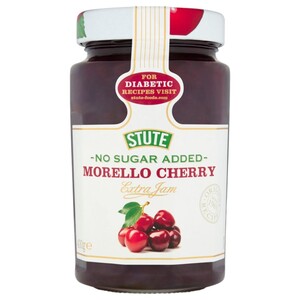 Stute Jam Morello Cherry Extra No Sugar Added 430G