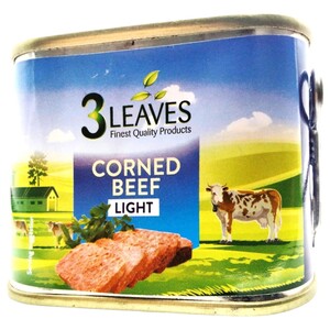 3 Leaves Corned Beef Lite 198G