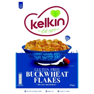Kelkin Buckwheat Flakes Gluten Free 375G