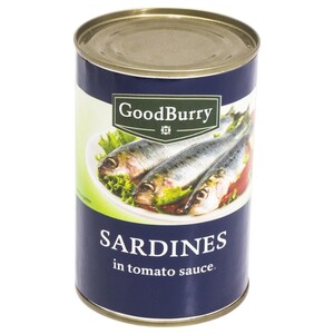 Good Burry Sardines In Tomato Sauce 155G