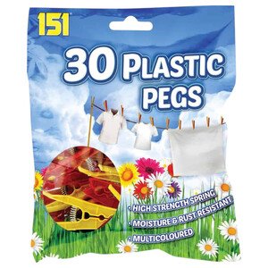 151 30 Plastic Pegs