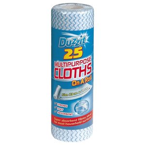 Duzzit Multipurpose Cloths On A Roll 25 Pieces