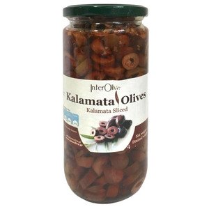 Interoliva Kalamata Olives Black Sliced 320G