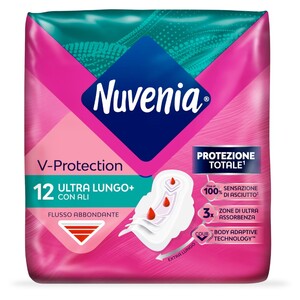 Nuvenia Ultra Lungo Con Ali 12 Pads