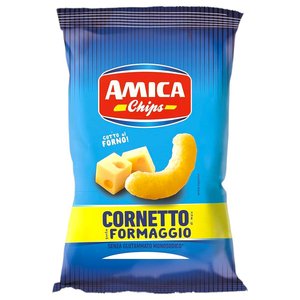 Amica Chips Cornetti Di Mais Gusto Formaggio 150G