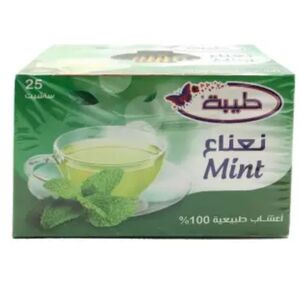 Teeba Herbal Drink Mint Bags 25 Pcs