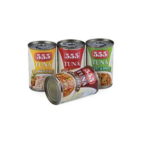 555 Tuna Flakes 4 X 155G Assorted Offer