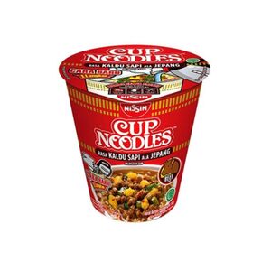 Nissin Cup Noodles Japanese Style Beef 66 Gr