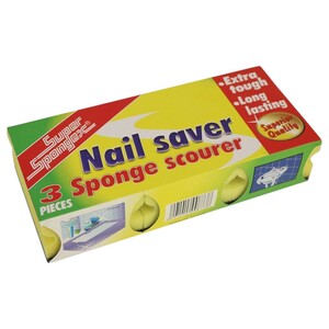 Super Spongex Grooved Sponge Scouring 3 Pieces