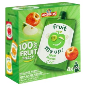 Andros Fruit Me Up Apple 90G X4