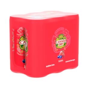 Canada Dry Carbonated Drink Dana Can 250 Ml X6