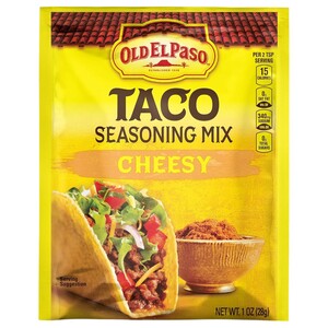 Old El Paso Taco Seasoning Mix Cheesy 28G
