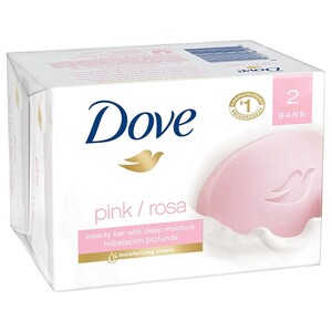 Dove Soap Beauty Cream Bar Pink 90G X2