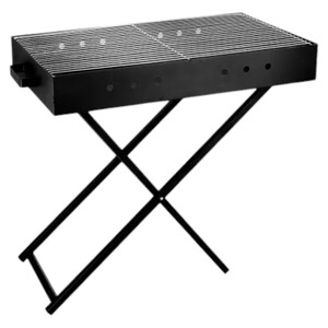 Royal Ford Barbeque Stand With Grill Durable Iron Construction