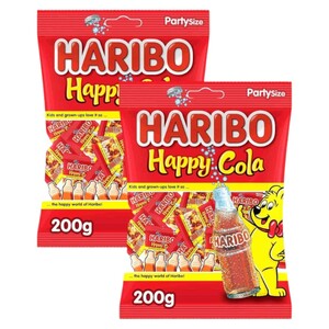 Haribo Candy Jelly Happy Cola 200G X2