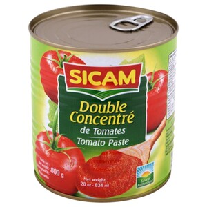 Sicam Double Concentrated Tomato Paste 800G