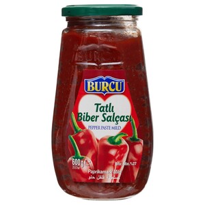 Burcu Pepper Paste Mild Sweet 600G