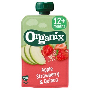 Organix Apple Strawberry & Quinoa 100G