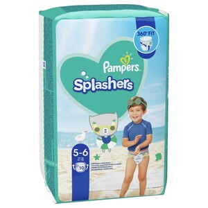 Pampers Splashers Swim Pants Size 5 10 Pieces