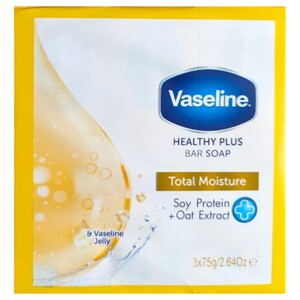 Vaseline Soap Total Moisture 75G X3