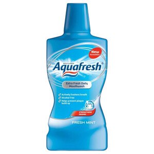 Aquafresh Mouthwash Fresh Mint 500Ml